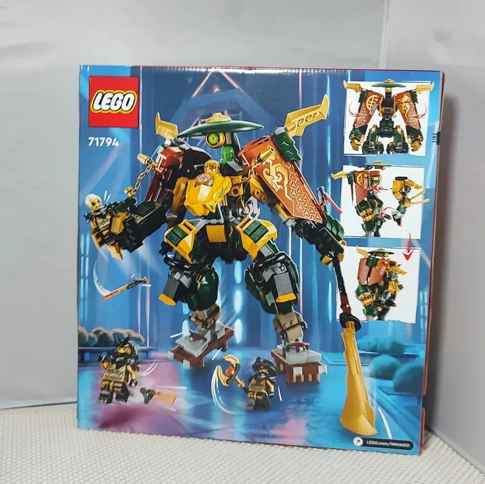 Lego Ninjago Dragon Rising 71794 Lloyd and Arin's Ninja Team Mechs Building Toy
